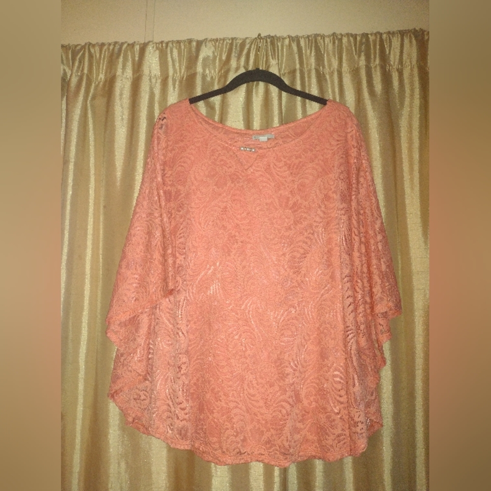 Orange blouse